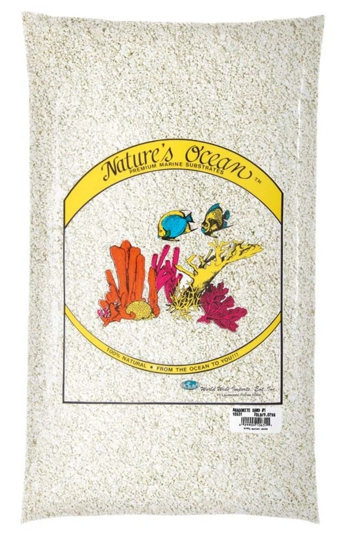 Natures Ocean Aragonite Sand 9,07 kg 1,2-1,7 mm Size 2
